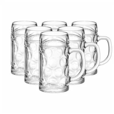 Van Well Bierkrüge geeicht München 0,5 Liter 6er Set