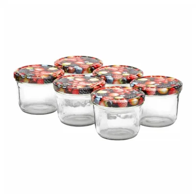 Van Well Einmachgläser / Sturzgläser Wildberries 230 ml 6er Set