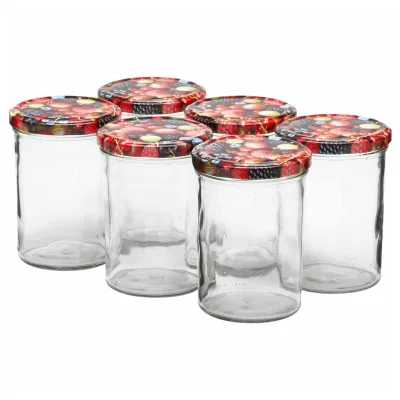 Van Well Einmachgläser / Sturzgläser Wildberries 435 ml 6er Set