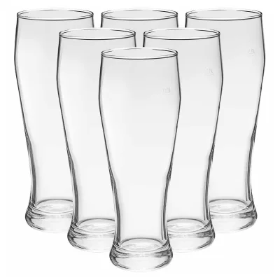 Van Well Weizenbiergläser (geeicht) Bavaria 0,5 l 6er Set