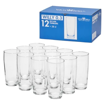 Van Well Willi Becher geeicht 0,3 l 12er Set