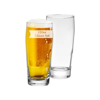 Van Well Willi Becher geeicht Gastro 0,2 l 120er Set