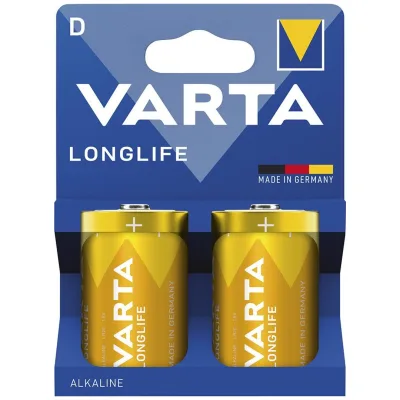 VARTA Batterie LONGLIFE D 2er Blister Alkaline