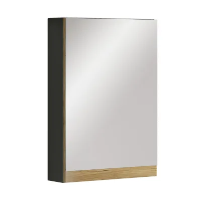VCM Badschrank - zeitloser Spiegelschrank mit ausreichend Stauraum, Maße ca. H. 58 x B. 40 x T. 13 cm, praktische Aufbewahrungslösung für das Badezimmer, Cosila