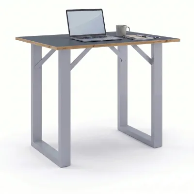 VCM Bartisch, Stehtisch und Meetingtisch, 110 x 80 x 102 cm, Hochtisch für Küche, Büro und Lounge - Salia