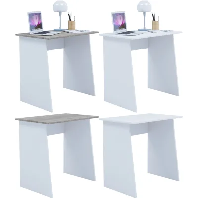 VCM Computertisch   Maße ca. H. 74 x B. 80 x T. 50 cm   stylische Seitenteile   Schreibtisch - Masola Mini