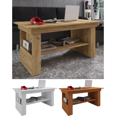 VCM Holz Couchtisch schlicht   Maße ca. H. 52 x B. 115 x T. 58 cm   Wohnzimmertisch - Kobila