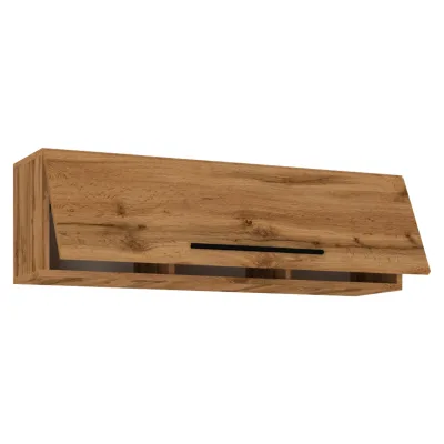 VCM Holzregal hängend   platzsparendes Regal   Maße: H. 30 x B. 95 x T. 30 cm   Elegantes Regal hängend   Aufbewahrungsregal   Bücherregal   Wandboard - Arila