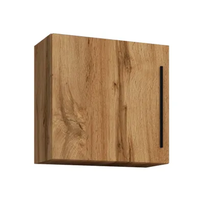 VCM Holzregal hängend   platzsparendes Regal   Maße: H. 50 x B. 50 x T. 30 cm   Elegantes Regal hängend   Aufbewahrungsregal   Bücherregal   Wandboard - Arila