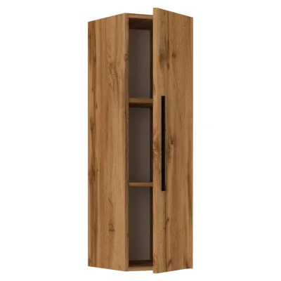 VCM Holzregal hängend   platzsparendes Regal   Maße: H. 95 x B. 30 x T. 30 cm   Elegantes Regal hängend   Aufbewahrungsregal   Bücherregal   Wandboard - Arila L Senkrecht