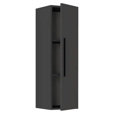 VCM Holzregal hängend   platzsparendes Regal   Maße: H. 95 x B. 30 x T. 30 cm   Elegantes Regal hängend   Aufbewahrungsregal   Bücherregal   Wandboard - Arila L Senkrecht