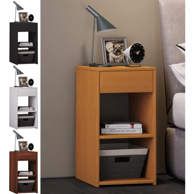 VCM Nachtschrank   Beistelltisch   Nachttisch   Maße ca. H. 65 x B. 35 x T. 35 cm - Sledo Maxi