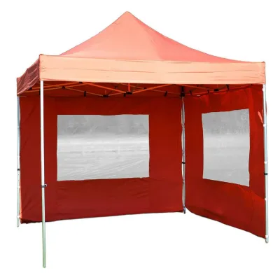 VCM PROFI   Pavillon   Maße ca. 3x3 m   wasserabweisende 180g / m² PE Plane   Partyzelt   Gartenzelt