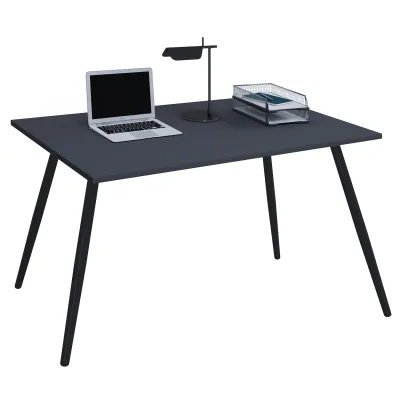 VCM Schreibtisch Computertisch Bürotisch Skandanivischer Retro Look Salia 160x80 cm