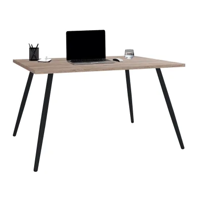 VCM Schreibtisch Computertisch Bürotisch Skandanivischer Retro Look Salia 160x80 cm