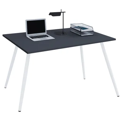 VCM Schreibtisch Computertisch Bürotisch Skandanivischer Retro Look Salia 160x80 cm
