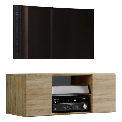 VCM TV Möbel   Wandboard   Lowboard hängend   Maße H. 40 x B. 115 x T. 36 cm   Wandschrank - Jusa