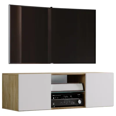 VCM TV Möbel   Wandboard   Lowboard hängend   Maße H. 40 x B. 95 x T. 36 cm   Wandschrank - Jusa