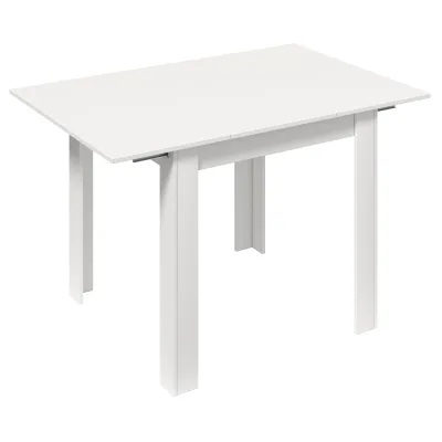 VCM VCM Esstisch ausziehbar, Holz Küchentisch 80-120 cm, kompakter Speisetisch für Küche & Essbereich, Tisch Pesoli