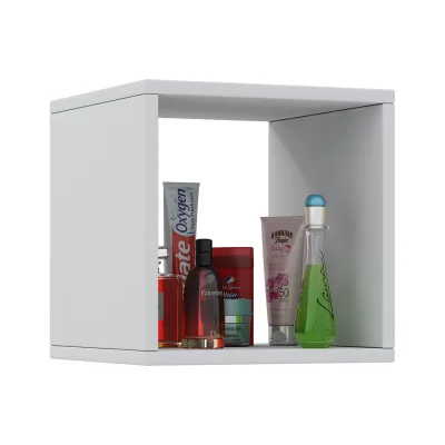 VCM Wandregal Badregal Hängeregal Wandboard Badezimmer Ablage Badmöbel Benos