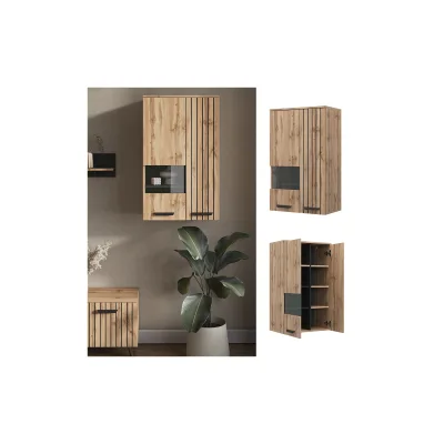 Vicco Hängeschrank Amber Eiche Wotan 60 cm mit 2 Türen