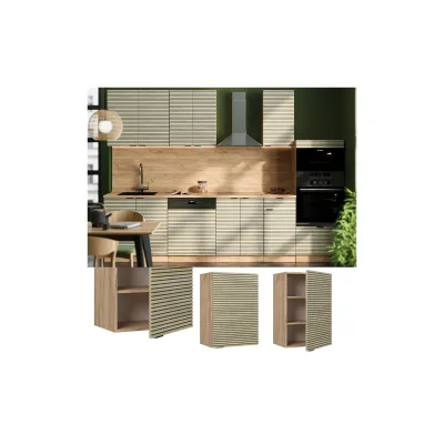 Vicco Hängeschrank Fame-Line Eiche gefräst 50 cm