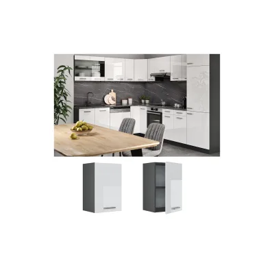 VICCO Küchenschrank Hängeschrank 40 cm R-Line Anthrazit