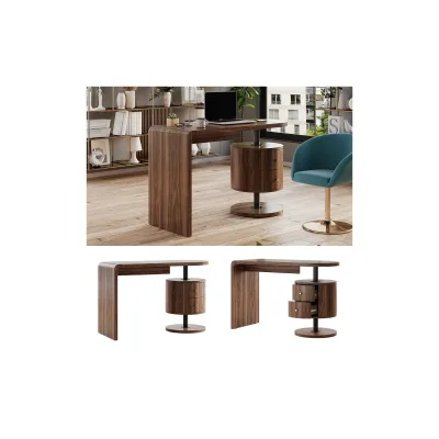 Vicco Schreibtisch Wildeiche 50x76x120 cm