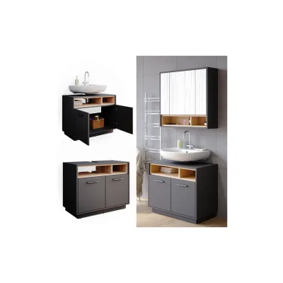 Vicco Waschtischunterschrank Waschbeckenunterschrank Waschtisch Beatrice 80cm