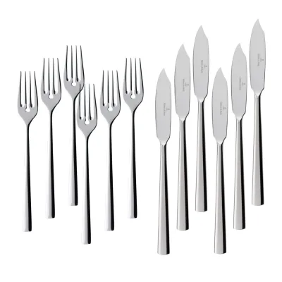 Villeroy & Boch Piemont Fischbesteck 12tlg.