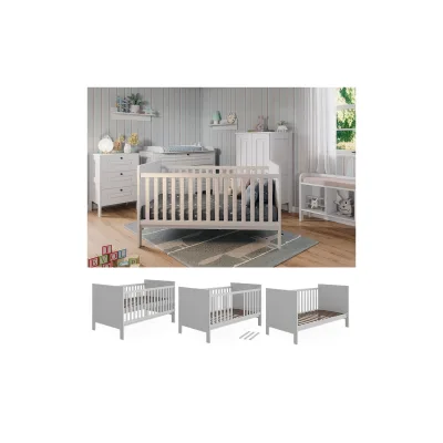 Vitalispa Babybett Ajaton Weiß 144,4 x 83 cm