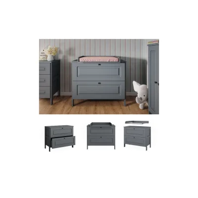 Vitalispa Wickelkommode Ajaton Grau 108 x 98 cm