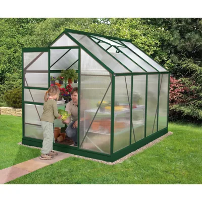 Vitavia Venus 5000 Gewächshaus 4 mm HKP grün, ohne Fundament