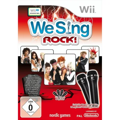 We Sing: Rock inkl. 2 Mikrofone