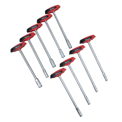Weber T-Griff Steckschlüsselsatz 9-teilig