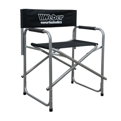 Weber #Werkeholics Regiestuhl schwarz