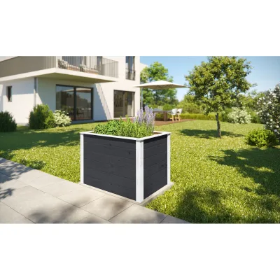 XXXLutz Hochbeet Schwarz 100x69x71 cm