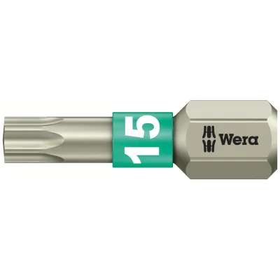 Wera 3867/1 TS TX 1/4 BitBit, Länge 25 mm, TX 15