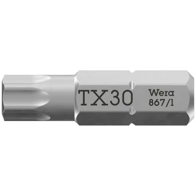 Wera 867/1 Z TX 1/4 BitBit, Länge 25 mm, TX