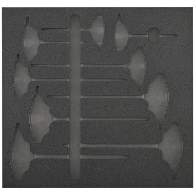 Werkzeugmodul 2/3 leer T-Griff TX Wera
