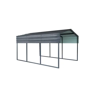 Westmann Carport Kopenhagen S Grau   451x305x253cm