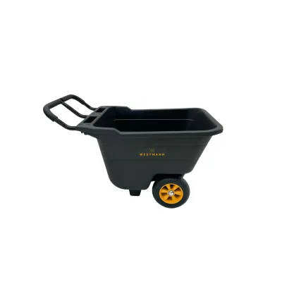 Westmann kleine Kunststoffschubkarre   Prakta S Schwarz   99x56x67cm