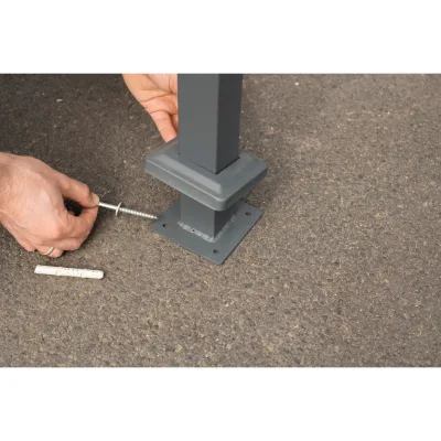 Westmann Metall Mülltonnenverkleidung Planum 120cm  - versch. Ausführungen