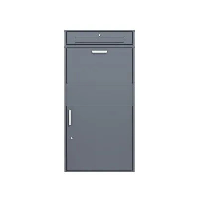 Westmann Paketbox Pavo Anthrazit   45x72x128cm