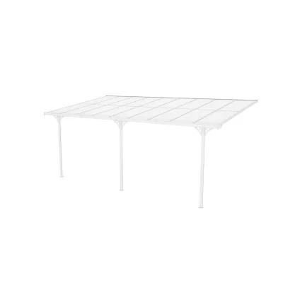 Westmann Terrassenüberdachung Bruce 556 - Weiß