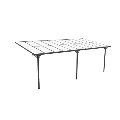 Westmann Terrassenüberdachung Bruce 617 - Schwarz