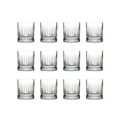 Whiskygläser, Whiskybecher - Elysia, 12er-Set, Stilvolle Gläser für Whisky & mehr, 355 ml