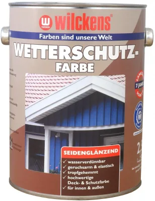 Wilckens Wetterschutzfarbe Schokoladenbraun 2er- Set