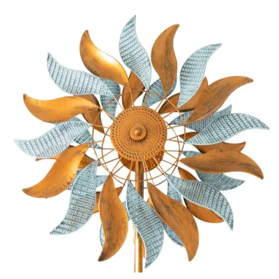 Windrad "Fire Flower", 213 cm hoch