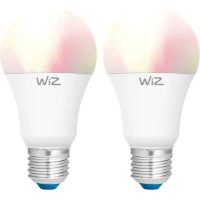WiZ Smartes LED-Lampen-Set RGB mit A60 E27